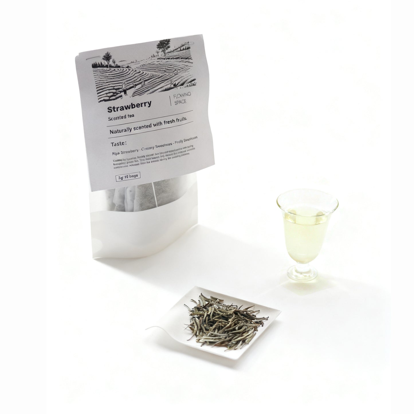 Strawberry-scented green tea(3g·10 bags)