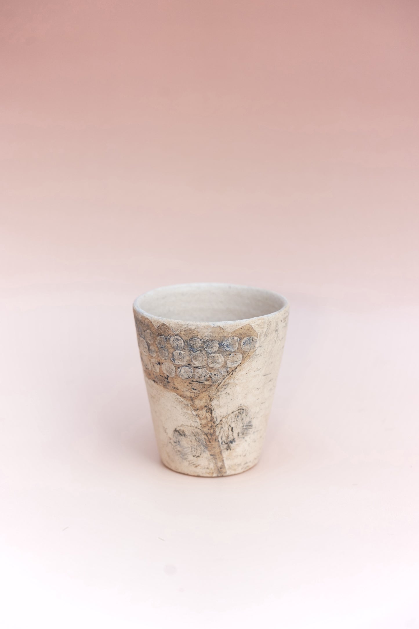 Flower Theme Handmade Tea Cup