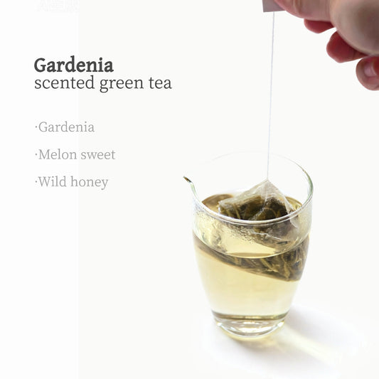 Gardenia-scented green tea（4g·12 bags）