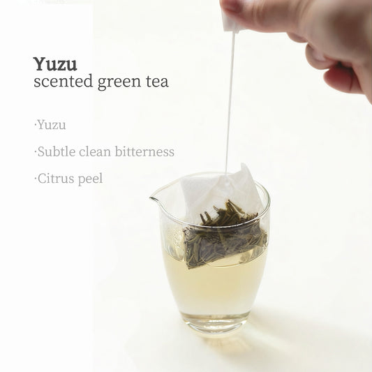 Yuzu-scented green tea（3g·10 bags）