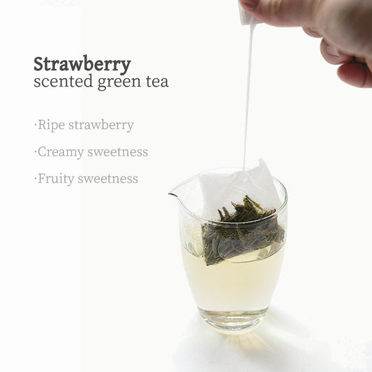 Strawberry-scented green tea(3g·10 bags)