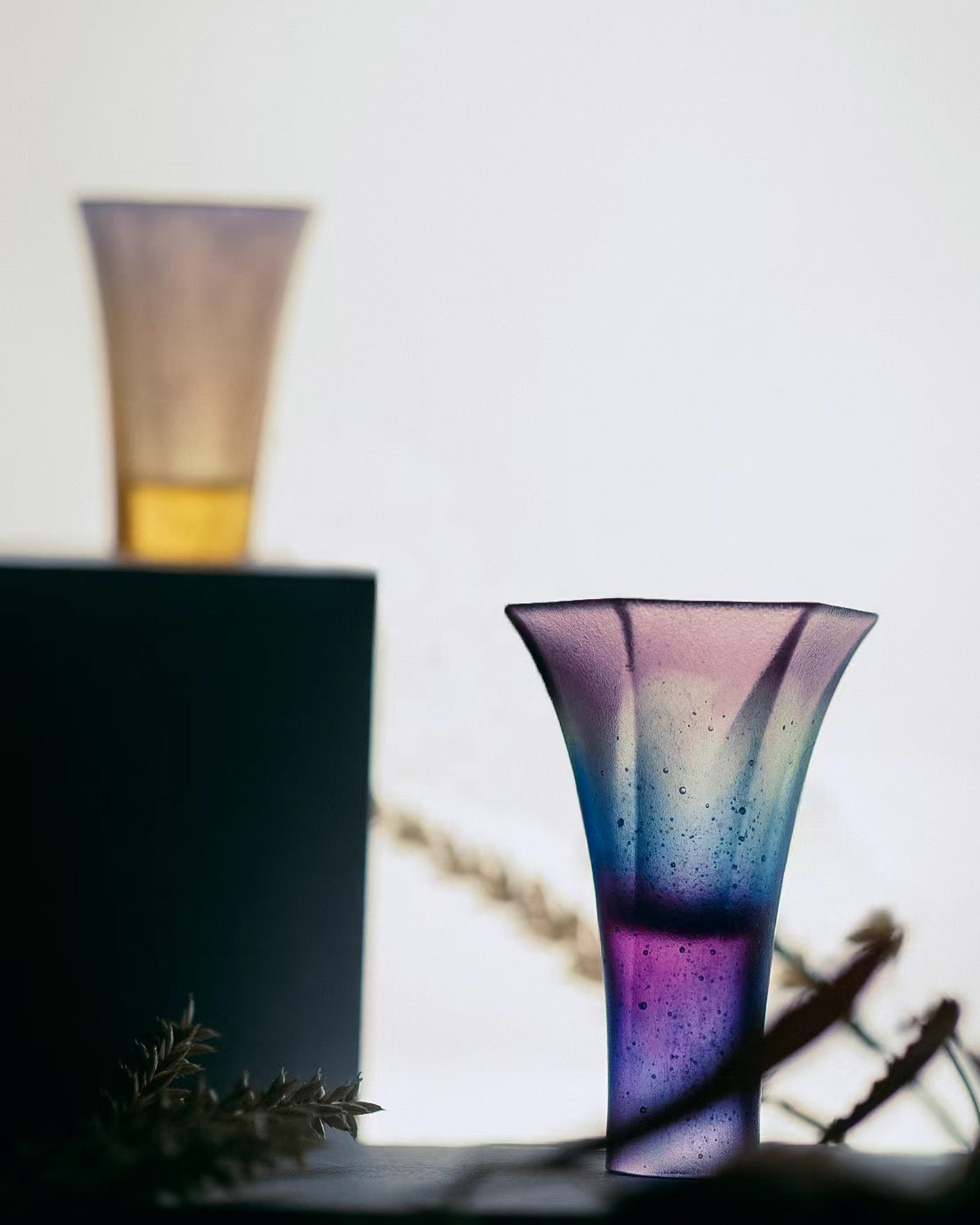 Indigo Twilight Shot Glass