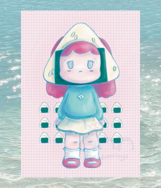 Onigiri Art Print by Era