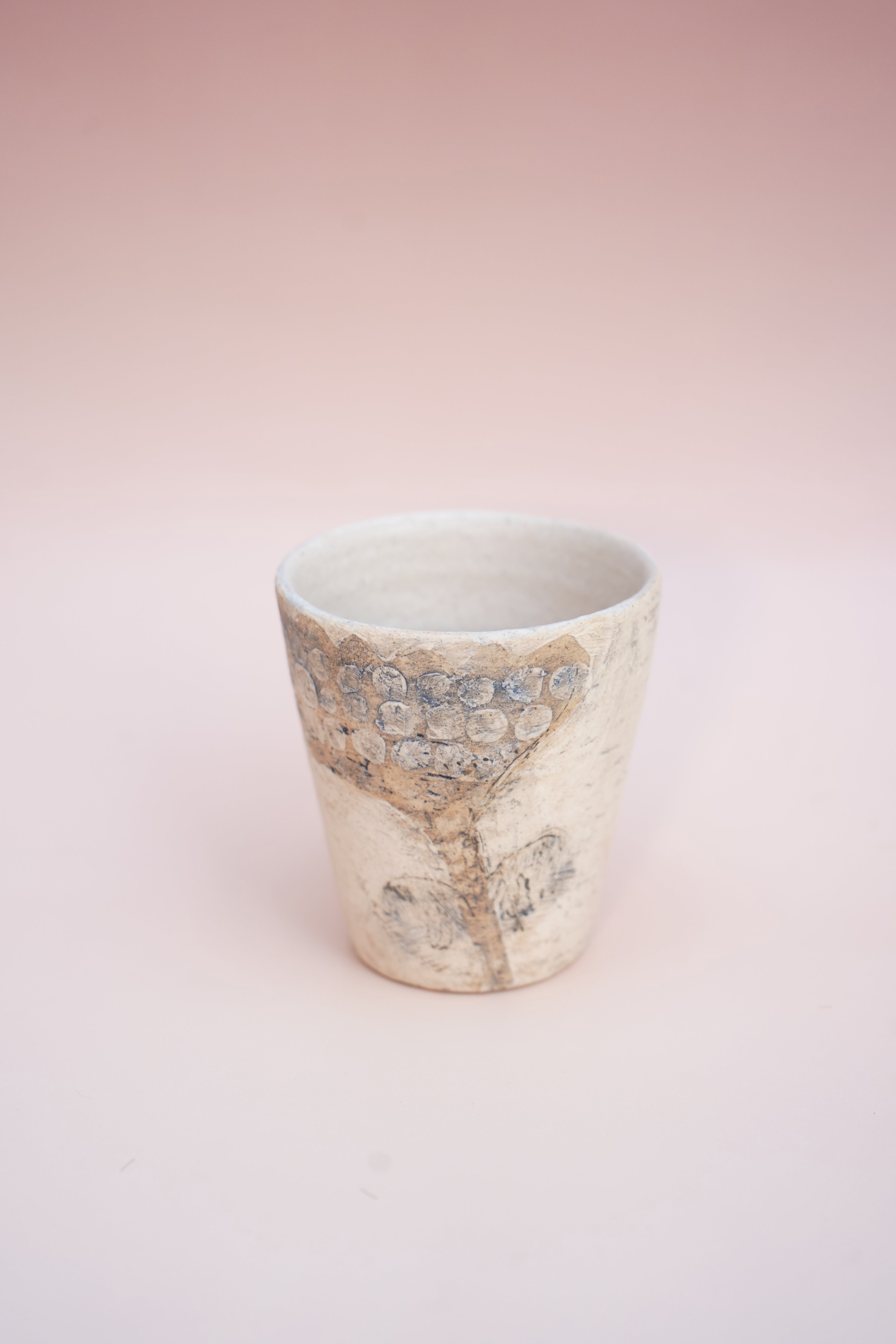 Flower Theme Handmade Tea Cup