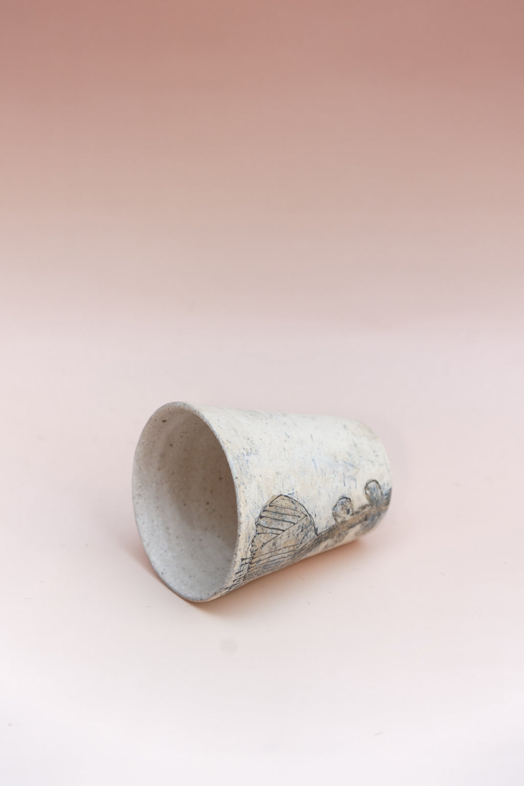 Flower Theme Handmade Tea Cup