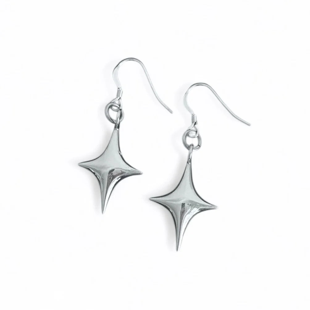 Diamond Star Earrings