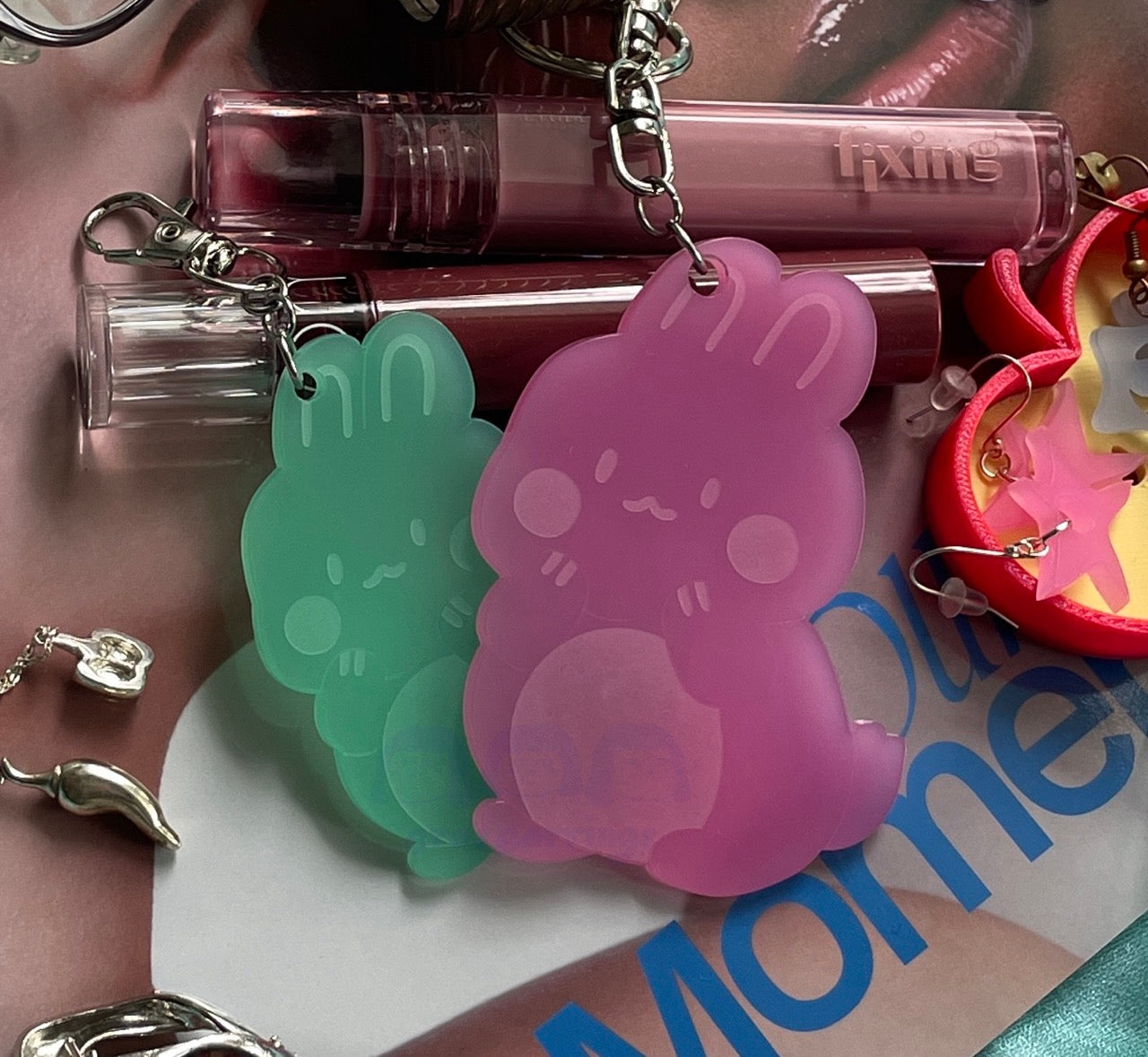 Bunny Keychain by Era’s Earrings