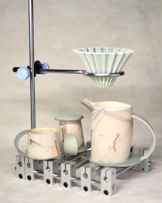 Pastel "Clock Series" Pure Over Coffee Brewing Sharing Set